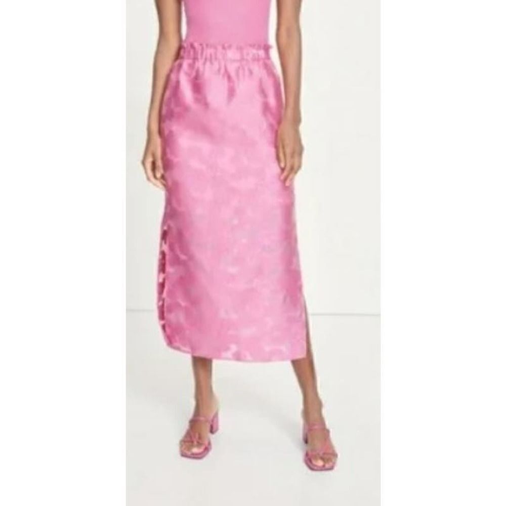 NWT SAMSOE SAMSOE Pink Bansa Skirt Sz. L